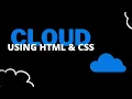 Create Cloud using html and css