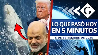 🔵 Noticias 8 setiembre: IRÁN CAPTURA SUBMARINO DE EEUU EN ESTRECHO DE ORMUZ | Noticiero