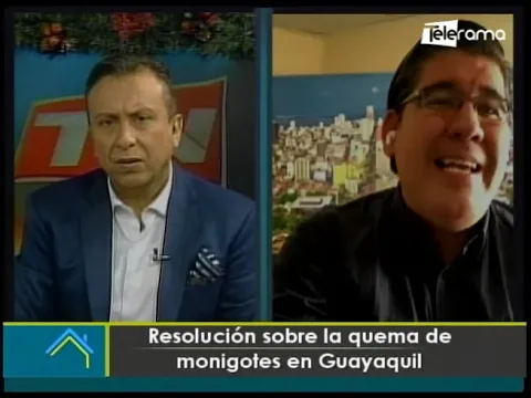 Resolución sobre la quema de monigotes en Guayaquil