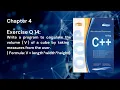 Object-Oriented Programming using C Chapter 4 Exercise Question 14 Tasleem Mustafa Tariq Mahmood