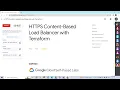 HTTPS Content-Based Load Balancer with Terraform