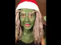 Grinch Makeup Tutorial after Special Treats
