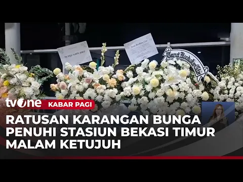 Kiriman Bunga dan Pesan Duka Cita Masih Penuhi St Bekasi Timur