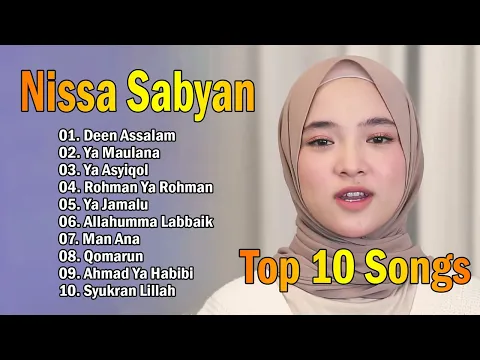 Download MP3 Nissa Sabyan [ Full Album 2023 ] 💙 LAGU SHOLAWAT NABI MERDU TERBARU 2023 Penyejuk Hati