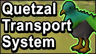 Quetzal Transport System OSRS - Unlocking All Landing Sites