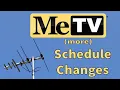 Free OTA Television Network MeTV Gets a Schedule Update