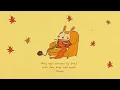 It's a windy autumn day, and you are home.. ( Cozy jazz playlist+ fireplace sound)
