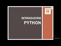 ICT Grade-VII Introducing Python Part - 2