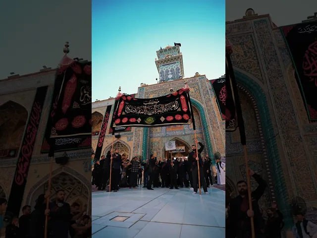 ⁣خدم أمير المؤمنين (عليه السلام) يعزّون إمامهم بشهادة كريم أهل البيت الحسن المجتبى (عليه السلام)