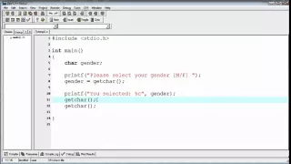 C Programming Tutorial 3 Strings and Char Data Type in C Game Programming Series Part 1 YouTube