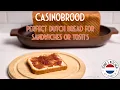 Wit Casino Brood (Dutch Pullman Loaf) | Toine’s Kitchen