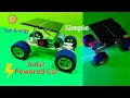 How to make a Mini Solar Powered Car Solar Toy Car Science Ideas 101