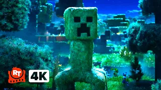 a minecraft movie 2025 4k creeper movieclips