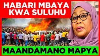 Maandamano Mapya Kupangwa Dhidi Ya Samia Suhuhu 