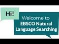 EBSCO Natural Language Searching - Aug2025
