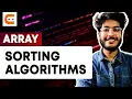 Array Sorting Algorithms Sorting Algorithms Sorting Arrays Coding Ninjas