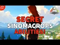 SECRET Sinomacrops ABILITIES Ark Survival