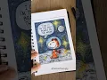 Snoopy astronaut coloring Ohuhu markers Peanuts coloring page
