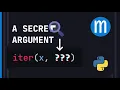 Python s secret second argument to iter