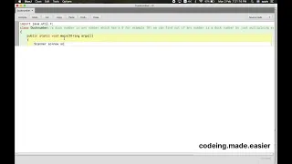 How to find if any number is a duck number using Java