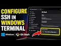 How to configure SSH in Windows Terminal with Git Bash - Quick Tutorial
