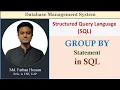 Lec 75 GROUP BY Statement SQL DBMS Bangla Tutorial
