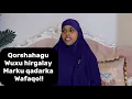 Download Lagu QORSHAHAGU WXU HIRGALAYA  MARKU QADARKA WAFAQO!!@sawdamqaalib