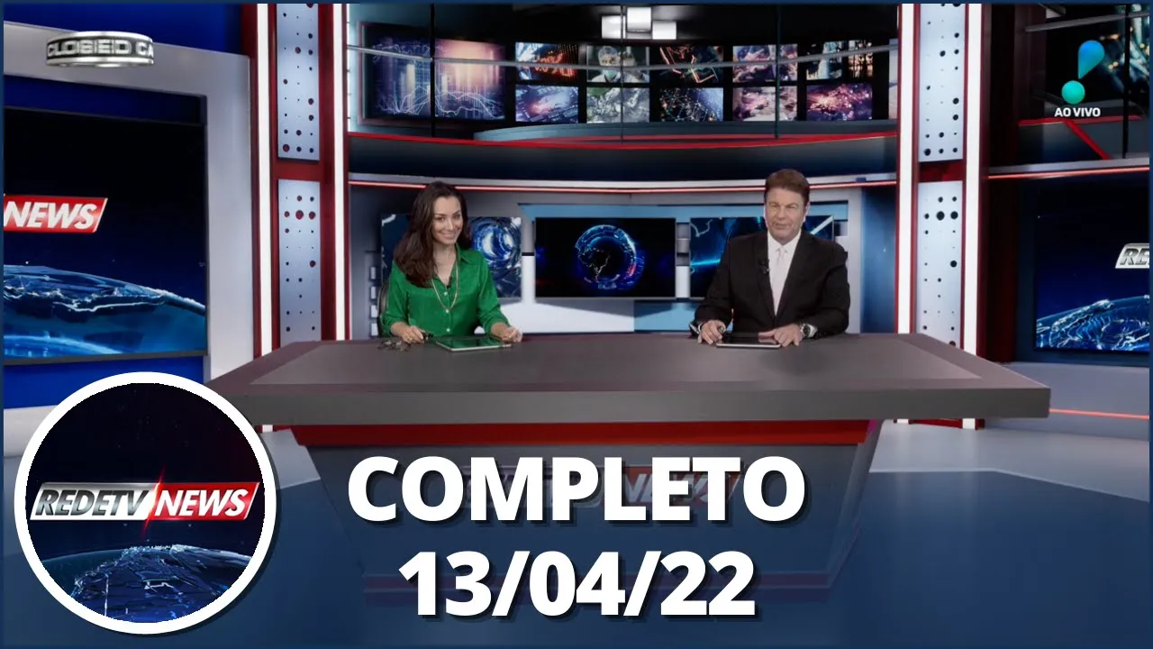 RedeTV News (13/04/22) | Completo