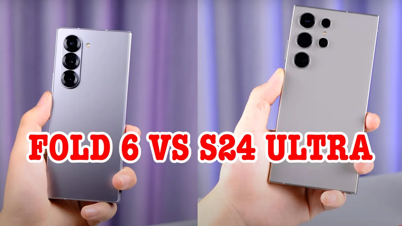 Outline Video So sánh Galaxy Z Fold 6 vs S24 Ultra : MÁY NÀO THỰC DỤNG HƠN?