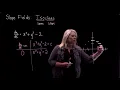 Isoclines A Way to Analyze Slope Fields