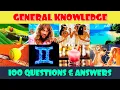 General Knowledge Trivia Quiz 100 Questions Part 2