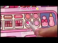 eng ASMR cute mini cosmetics store coloring Tok Tingle iPad Drawing White noise healing