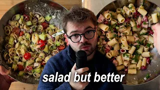 You NEED to add pasta to your salads: here's why