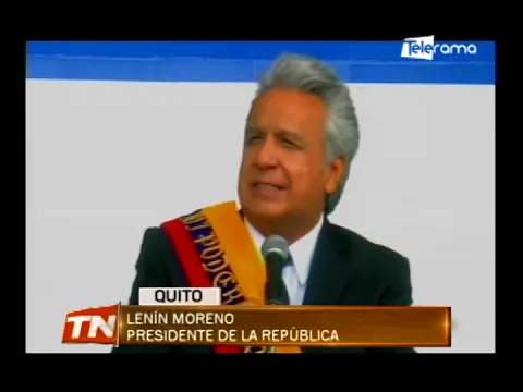 Presidente Moreno reiteró respaldo a policía y funcionarios que enfrentan crisis carcelaria