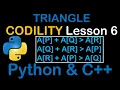 Triangle Triplet in Python and C Codility Solutions Lesson 6
