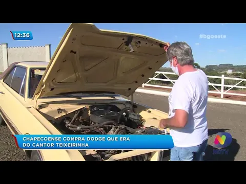 Chapecoense compra Dodge que era do cantor Teixeirinha