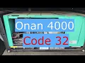 Onan 4000 RV Generator Code 32 5000 Dealer Estimate