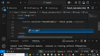 How to calculate grade using JS