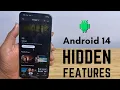 Android OS 14 - Tips Tricks Hidden Features