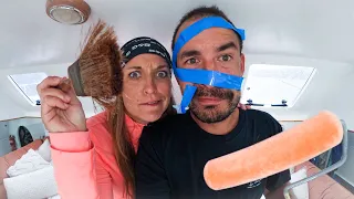 Are we REALLY painting the ENTIRE Boat?  Part 2 of 2 (Sailing Popao) Ep.91