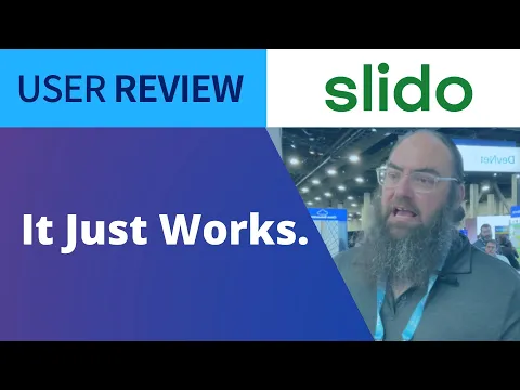 Thumbnail for Keep them engaged - A Slido User Review