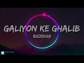 Galiyon ke ghalib BADSHAH #ai #song