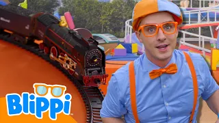 Blippi's Ultimate Train Challenge 🚅+ MORE Vehicle Episodes | Learn Vehicle's with Blippi!