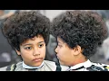 NEW TRIMMERS ALERT HAIRCUT TUTORIAL CONTOUR FADE CURLY TOP HIGH TOP