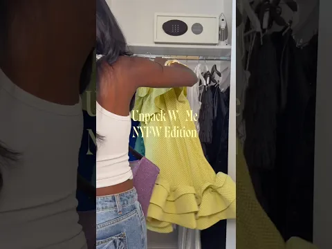 Unpack W/ Me NYFW Edition #NYFW #FASHIONWEEK2026