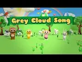 Grey Cloud Song 🎵 | Nursery Rhymes & Kids Songs | Hoppalo