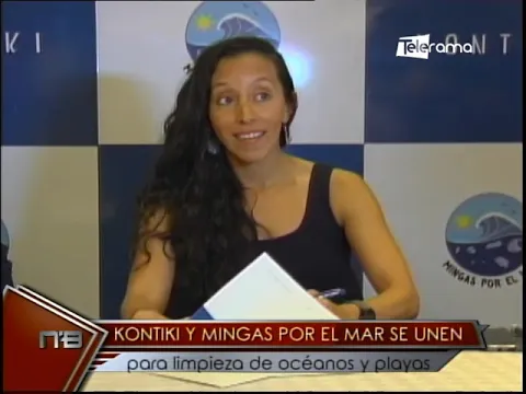 Kontiki y mingas por el mar se unen para limpieza de océanos y playas