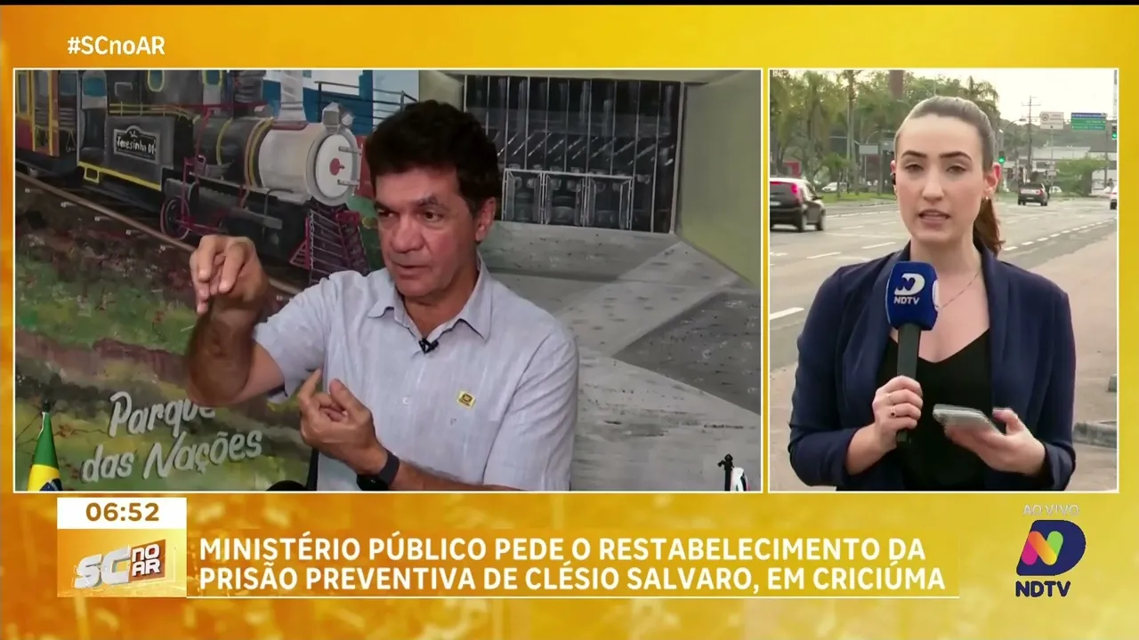 Ministério Público pede restabelecimento da prisão preventiva de Clésio Salvaro