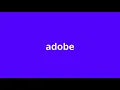 what is the meaning of adobe