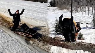 CHEAP MINI SLEDS Creek Skip and Redneck Racing SKIDOO CITATIONS